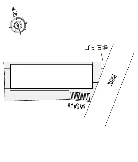 ★手数料０円★富田林市錦織南１丁目　月極駐車場（LP）